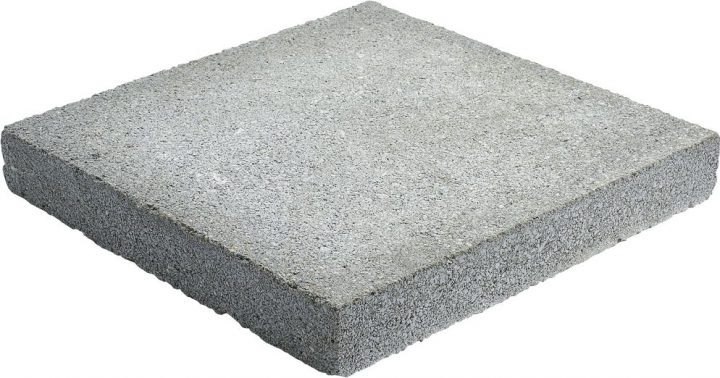 Chapeau Plat Pour Pilier Béton 40X40 Cm Gris | Bricoman pour Chapeau De Cheminée En Béton