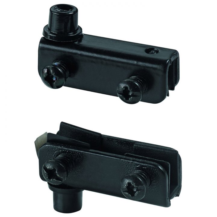 Charnière Invisible Acier Pour Porte En Verre, L.40 X L.14 destiné Vitre Douche Leroy Merlin