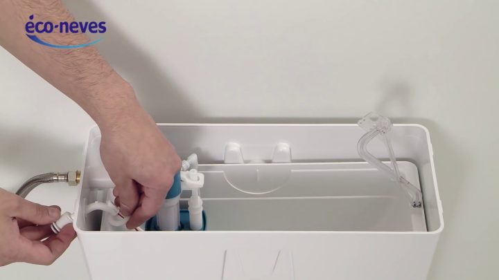 Chasse Qui Coule Reservoir Plastique – Mécanisme Chasse D concernant Mécanisme Toilette