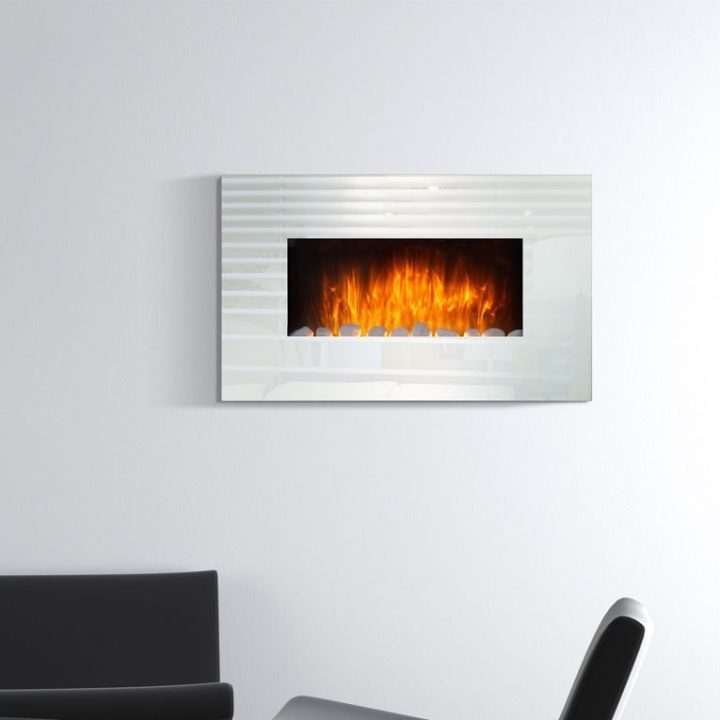 Che 450 Une Cheminée Électrique Décorative À Façade Verre tout Cheminée Electrique Decorative