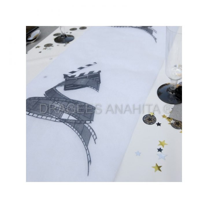 Chemin De Table Cinéma – Dragées Anahita encequiconcerne Chemin De Table Cinema