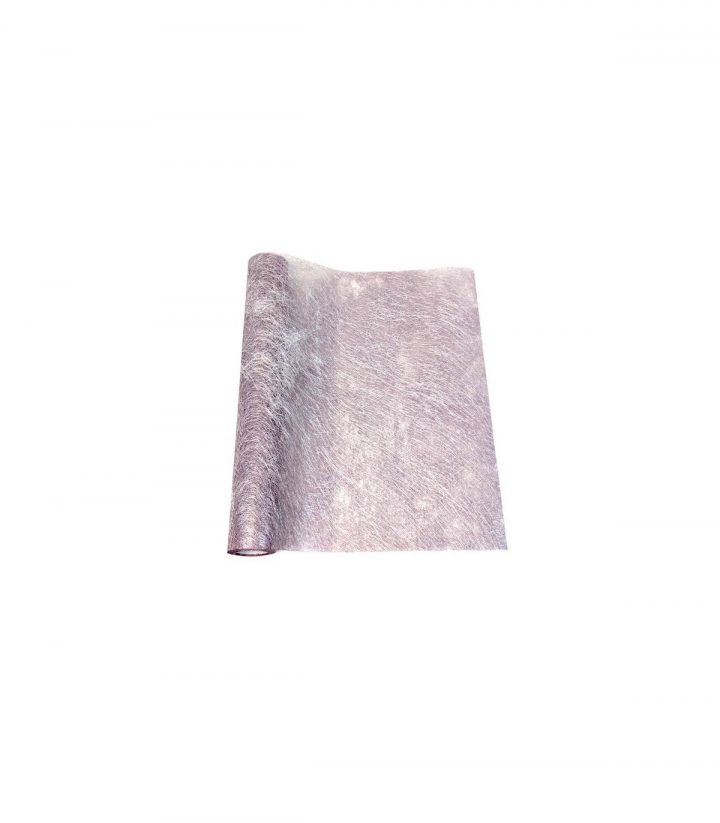 Chemin De Table Fanon Parme Metallisé Couleur Violet destiné Chemin De Table Violet