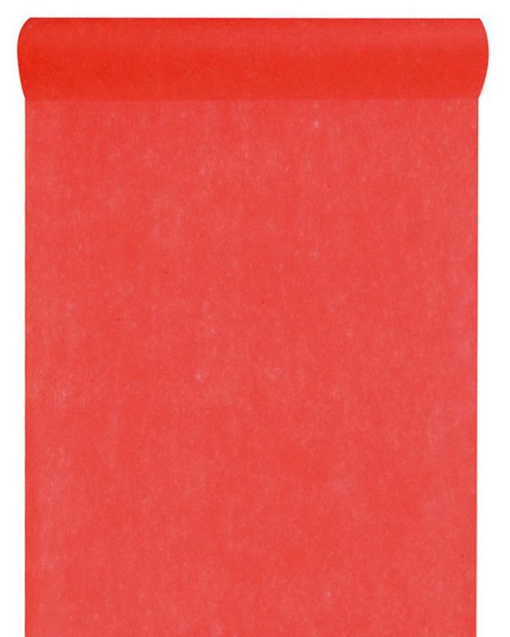 Chemin De Table Intissé Rouge, – Top-Fete dedans Chemin De Table Intissé Rouge