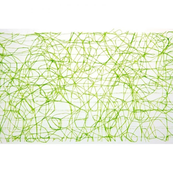 Chemin De Table Large Maillage Vert Anis – Maplusbelledeco destiné Chemin De Table Vert Anis