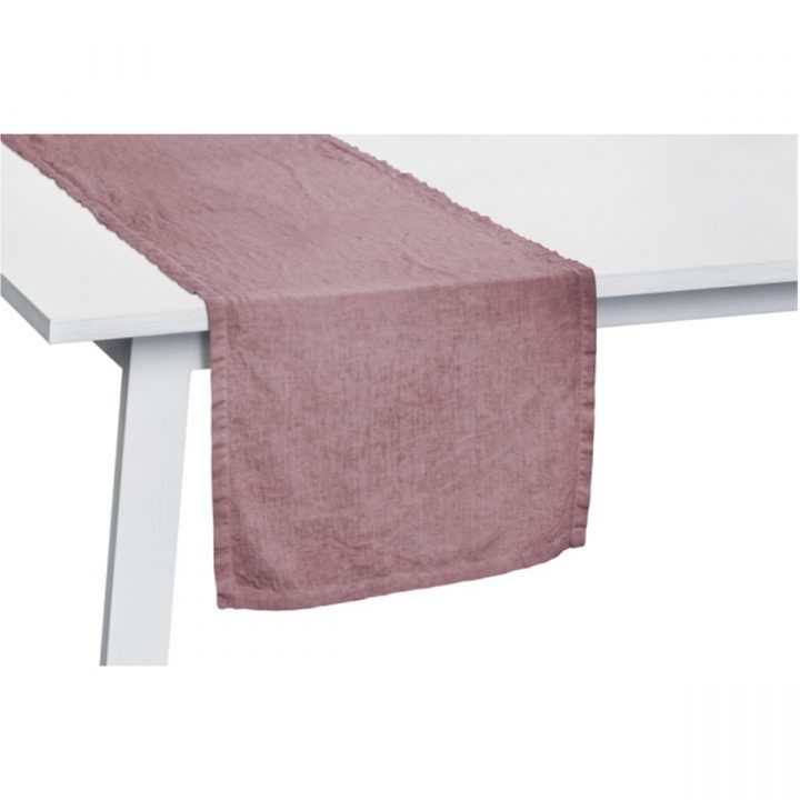 Chemin De Table Liska Violet Mauve 50/150Cm | Schilliger dedans Chemin De Table Violet