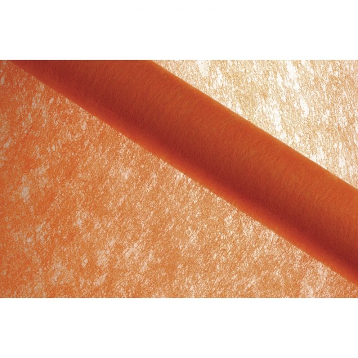Chemin De Table Non Tissé Elégance Orange – Envies Festives concernant Chemin De Table Orange