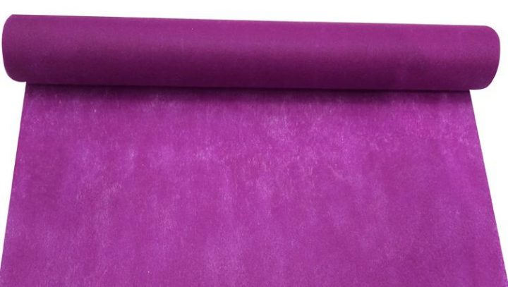 Chemin De Table Violet Intissé pour Chemin De Table Violet