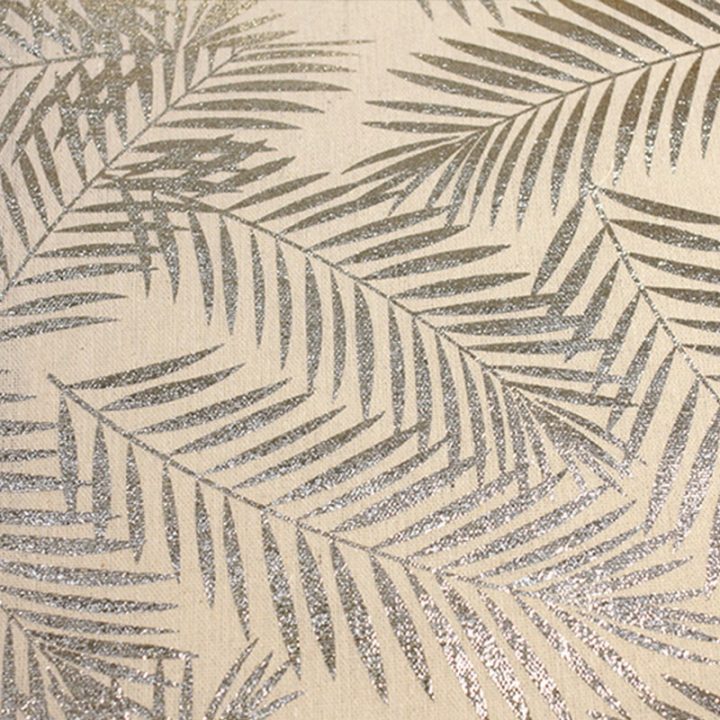 Chemin Table Lin Palmier Doré 28Cm X 5M à Chemin De Table Doré