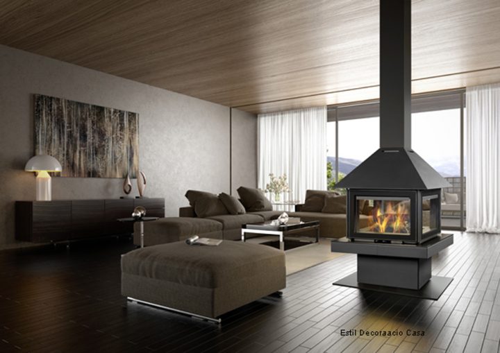 Cheminée 05 Centrale Carrée La Plus Prisée De Notre avec Cheminée Centrale Prix