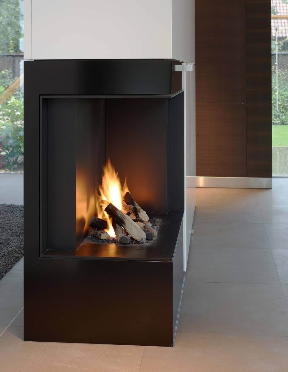 Cheminée Au Gaz Metalfire Urban 800-75 G - Vente Et Pose dedans Cheminée Au Gaz