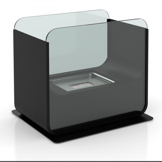 Cheminée De Table Rectangulaire Au Bio-Éthanol - 26 X 21 dedans Cheminée De Table Ethanol