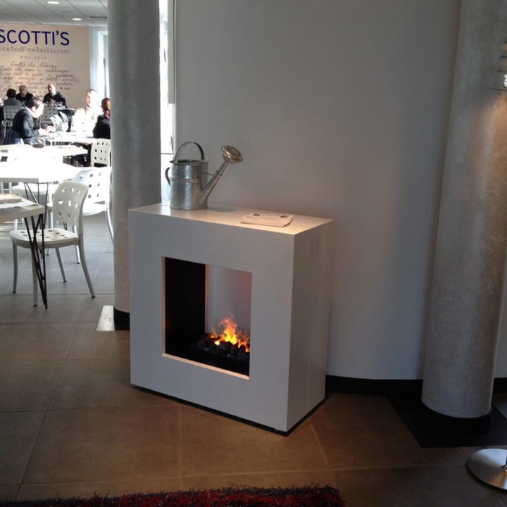 Cheminée Électrique À Poser Au Sol Prevert. serapportantà Chemine Electrique