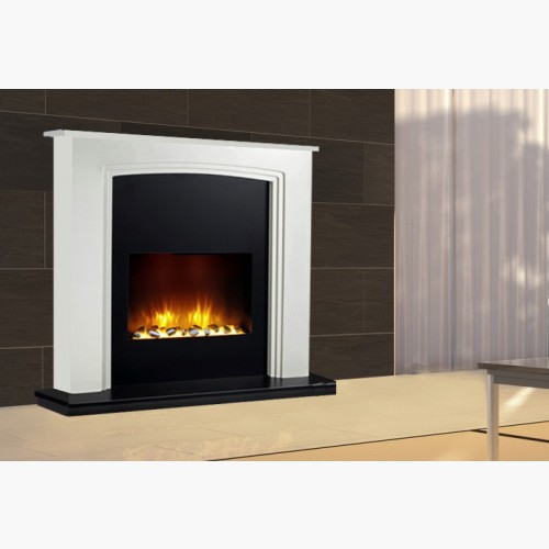 Cheminée Electrique Décorative Manhattan – Chemin'Arte intérieur Chemine Electrique