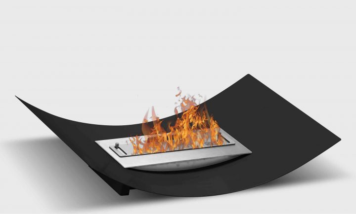 Cheminée Éthanol Pas Cher Oria À Poser | Cheminée Ethanol serapportantà Cheminée Centrale Pas Cher