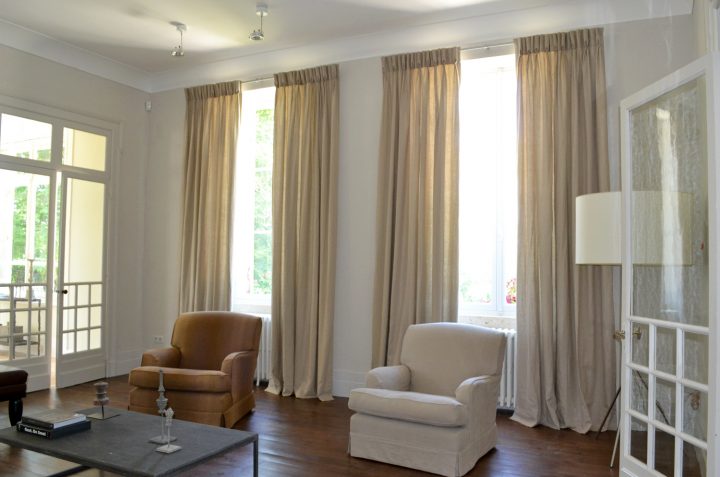 Christiandugoua encequiconcerne Rideau Et Voilage Sur Même Tringle