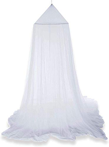 Ciel De Lit Blanc : Moins Cher – – 67 % – Mon Shopping serapportantà Rideau Luna