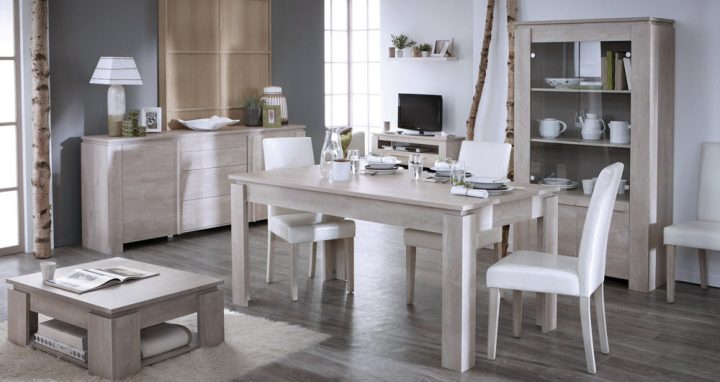 Claire Ensemble 5 Éléments – Meubles Pas Cher Meublez concernant Meuble De Salle A Manger Pas Cher