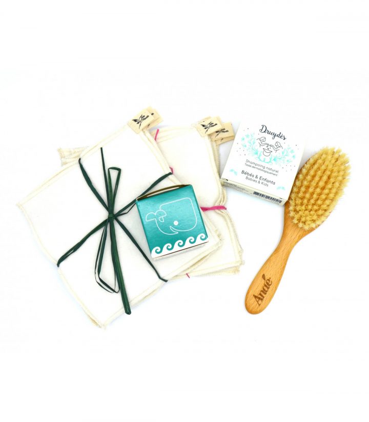 Coffret Cadeau De Naissance – Kit Zéro Déchet Produits De avec Kit Toilette Bebe