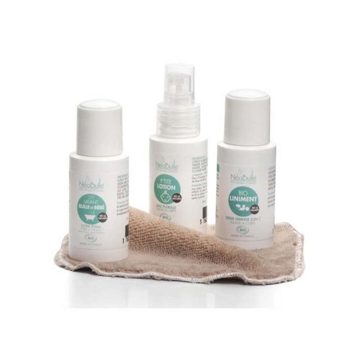 Coffret Toilette "C'Est Parti Mon Kiki" Neobulle intérieur Coffret Toilette Bébé