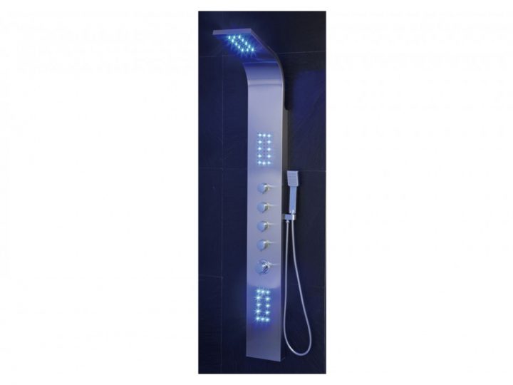 Colonna Da Doccia Termostatica Felicita Con Led 20 X 165 Cm intérieur Colonne De Douche Lumineuse A Led Colonna Da Doccia Termostatica Felicita Con Led 20 X 165 Cm intérieur Colonne De Douche Lumineuse A Led
