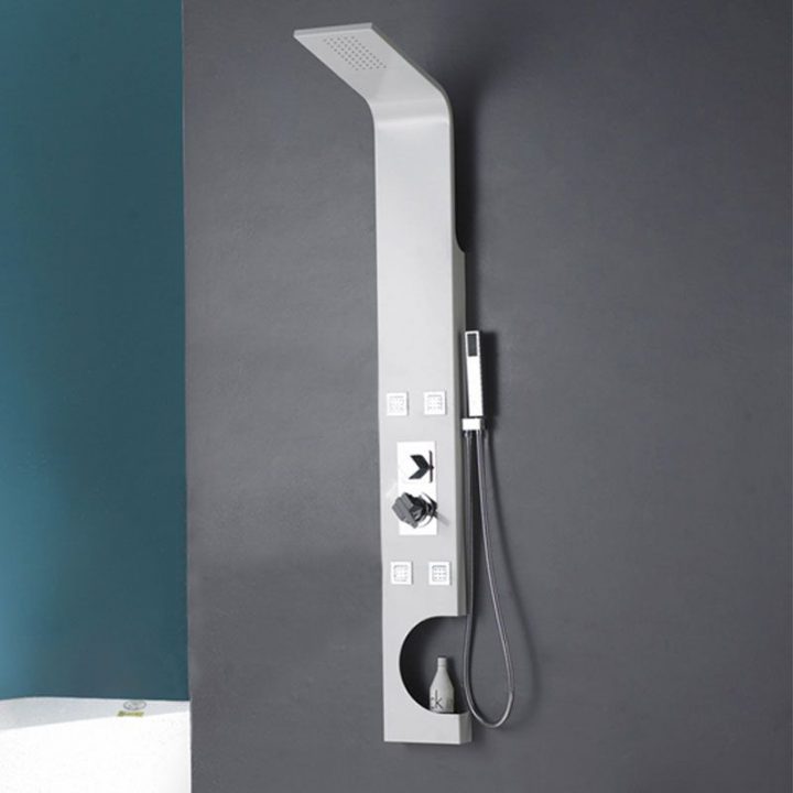 Colonne De Douche Avec Jet Massant A127, Colonne De Douche dedans Colonne De Douche Theta Colonne De Douche Avec Jet Massant A127, Colonne De Douche dedans Colonne De Douche Theta