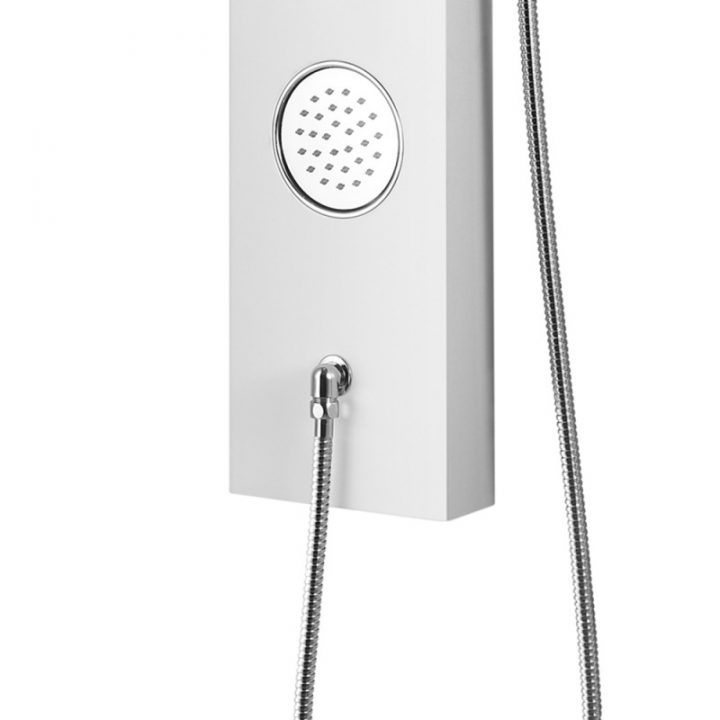 Colonne De Douche Blanche – Mécanique – Cascade – Timaa tout Colonne De Douche Blanche Design