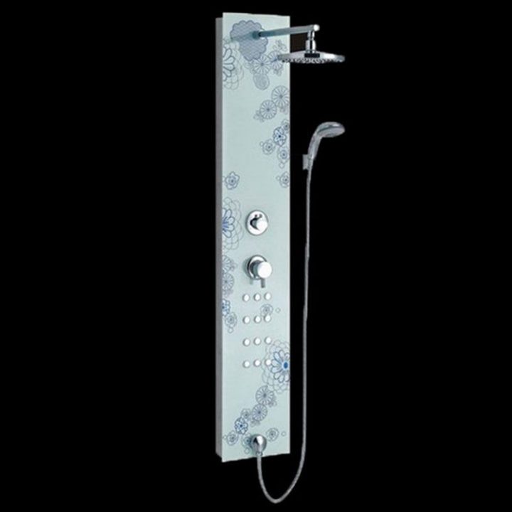 Colonne De Douche En Verre G-7844-W, Colonne De Douche En concernant Colonne De Douche En Verre