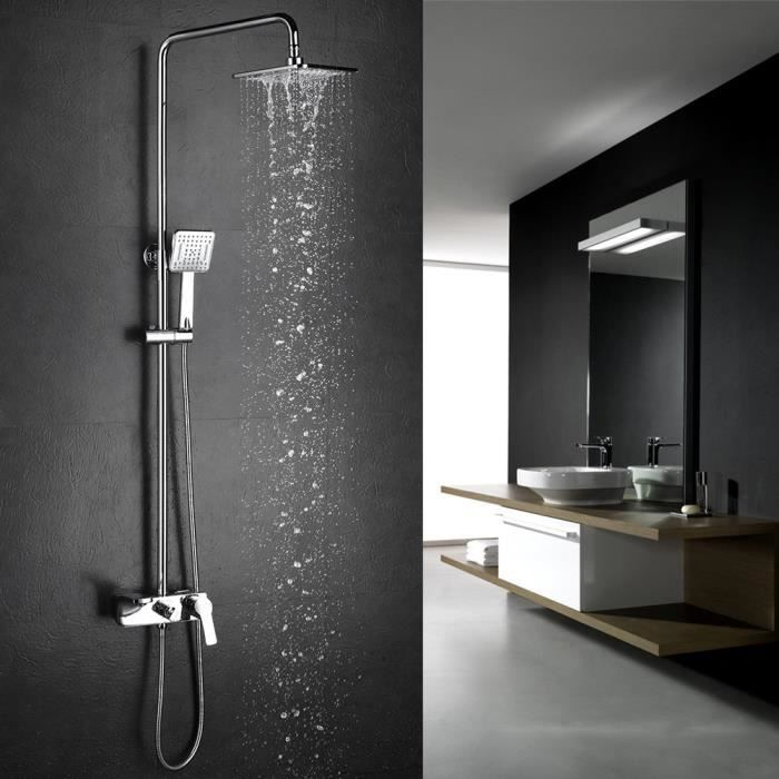 Colonne De Douche Homelody® Colonne De Douche Carré destiné Robinet De Douche Pas Cher