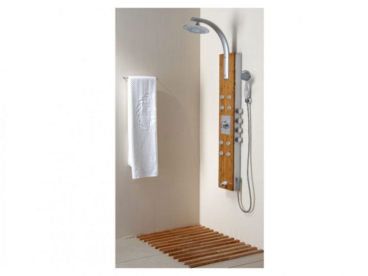 Colonne De Douche Hydromassante Thermostatique Bambou – 29 intérieur Douche A Jet Massage Colonne De Douche Hydromassante Thermostatique Bambou – 29 intérieur Douche A Jet Massage