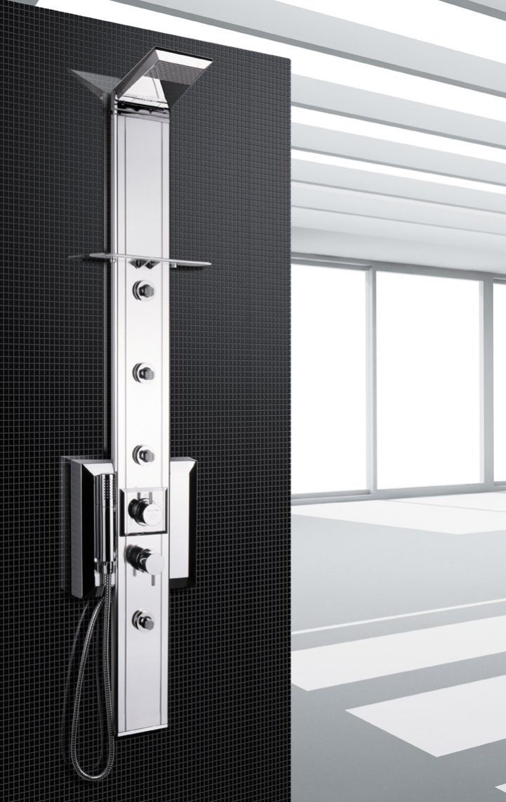 Colonne De Douche Mitigeur Prisma140Cr 140Cm Drop Chrome serapportantà Porte Savon Pour Colonne De Douche Colonne De Douche Mitigeur Prisma140Cr 140Cm Drop Chrome serapportantà Porte Savon Pour Colonne De Douche