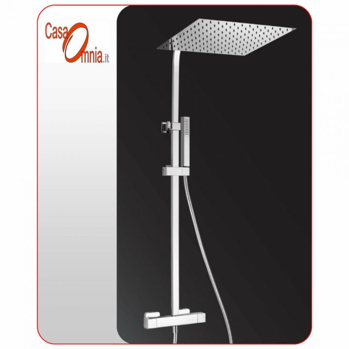 Colonne De Douche Thermostatique – Douche Inox – Huber | Ebay dedans Colonne De Douche Inox