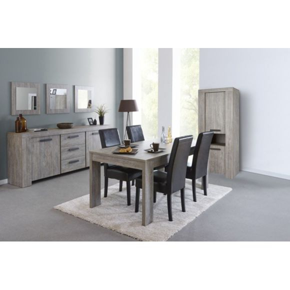 Comforium – Ensemble Salle À Manger Complète Coloris pour Rangement Salle À Manger