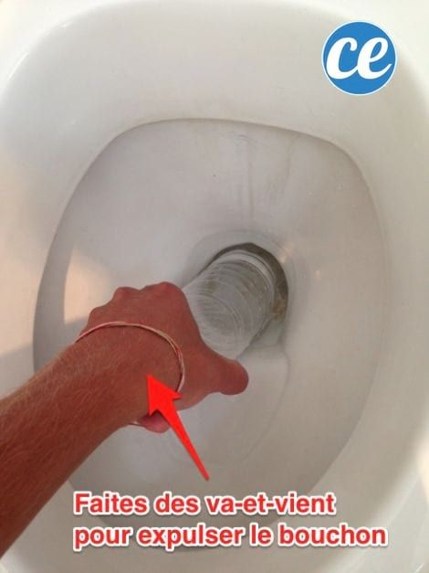 Comment Déboucher Les Wc Avec Une Bouteille En Plastique intérieur Déboucher Les Toilettes