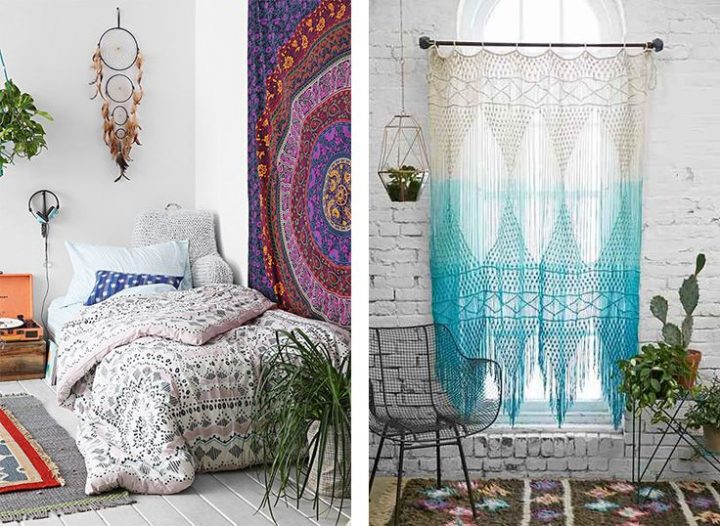 Comment Décorer Dans Un Style Bohème | Idée De Décoration dedans Rideaux Style Boheme Comment Décorer Dans Un Style Bohème | Idée De Décoration dedans Rideaux Style Boheme
