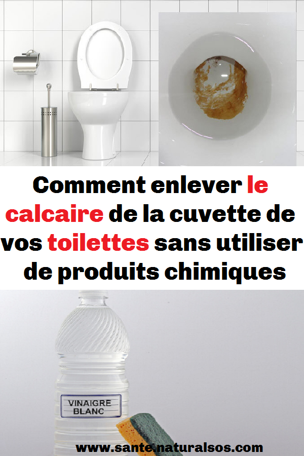 Comment Enlever Le Calcaire De La Cuvette De Vos Toilettes dedans Calcaire Toilette