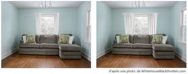 Comment Éviter Qu’une Tringle À Rideau Ne Rétrécisse La pour Rideaux Pour Cacher Coffre Volet Roulant