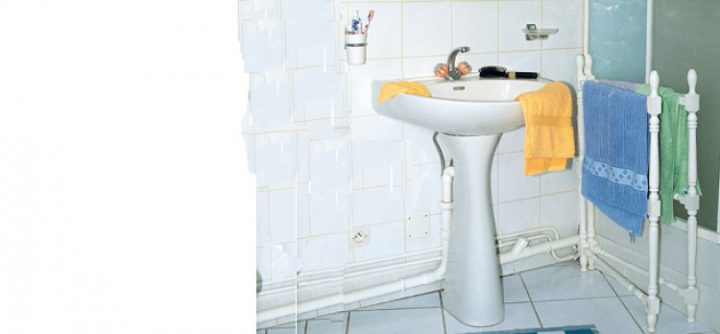 Comment Installer Un Lavabo À Colonne Dans Sa Salle De Bains intérieur Comment Installer Un Lavabo Dans Les Toilettes