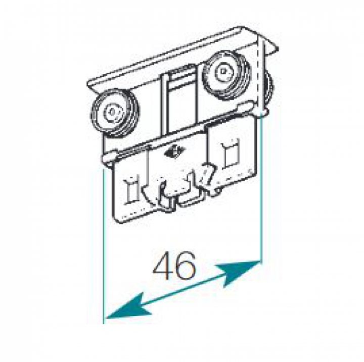 Conducteur Pour Rail Chemin De Fer 24 X 16 Mm Boulet – L intérieur Tringle Rideau Axe Pivotant Conducteur Pour Rail Chemin De Fer 24 X 16 Mm Boulet – L intérieur Tringle Rideau Axe Pivotant