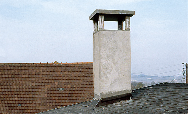 Conduit De Fumée : Un Chapeau Réalisé Sur Mesure intérieur Chapeau De Cheminée Béton Castorama