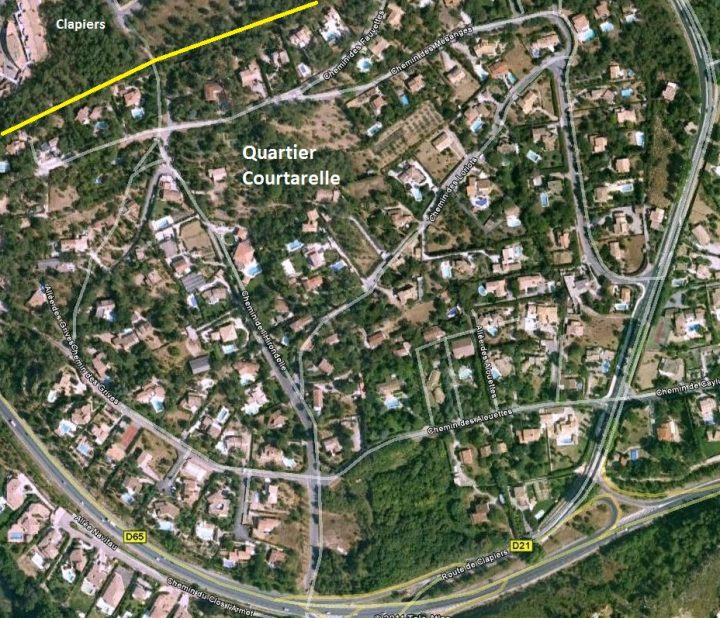 Contact Et Plan :: Quartier-Courtarelle à Chemin Du Clapier