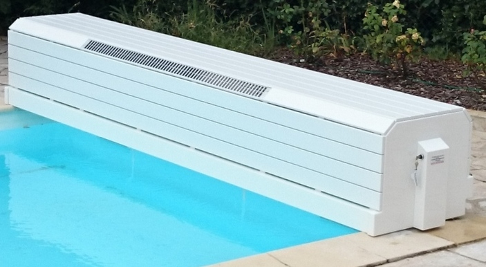 Couverture Solaire De Piscine, Volet De Piscine Hors Sol pour Rideau Piscine Immergé