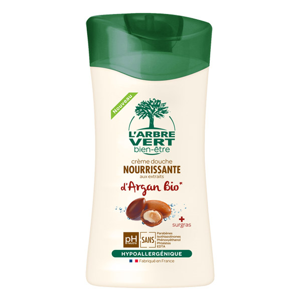 Crème Douche Huile D'Argan Bio – 250Ml L'Arbre Vert Bien dedans Gel Douche L Arbre Vert