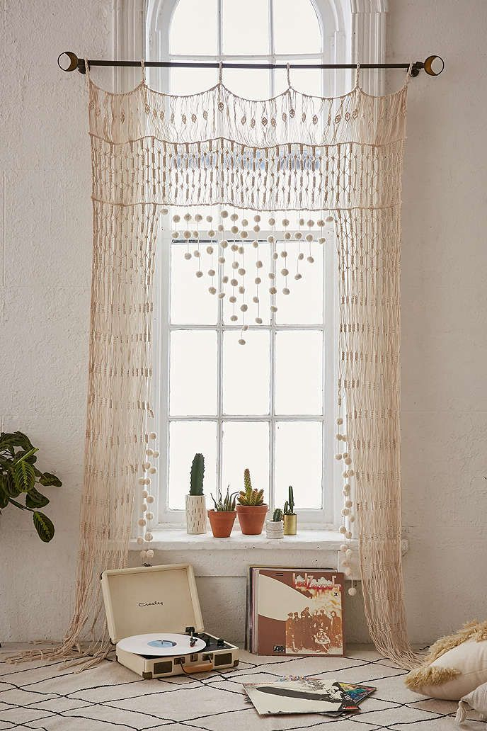 Crochet Portal | Urban Outfitters Makeup | Rideau Macramé avec Rideaux Style Boheme Crochet Portal | Urban Outfitters Makeup | Rideau Macramé avec Rideaux Style Boheme