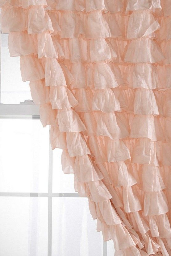 Curtains For Ryans Room | Ruffle Curtains, Urban encequiconcerne Rideaux Shabby Chic
