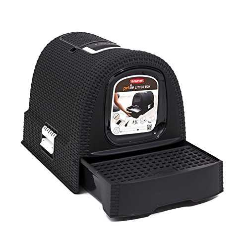 Curver: Maison De Toilette Pour Chat, Anthracite, Pet avec Maison De Toilette Pour Chat Curver Curver: Maison De Toilette Pour Chat, Anthracite, Pet avec Maison De Toilette Pour Chat Curver