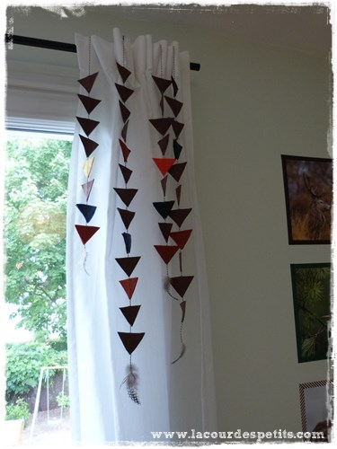 Customiser Des Rideaux Pour Un Petit Indien |La Cour Des destiné Rideau Indien