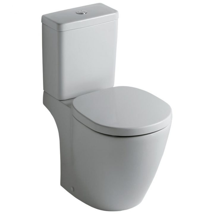 Cuvette Sortie Verticale (E7119) – Connect | Wit, Toilet destiné Toilette Sortie Verticale