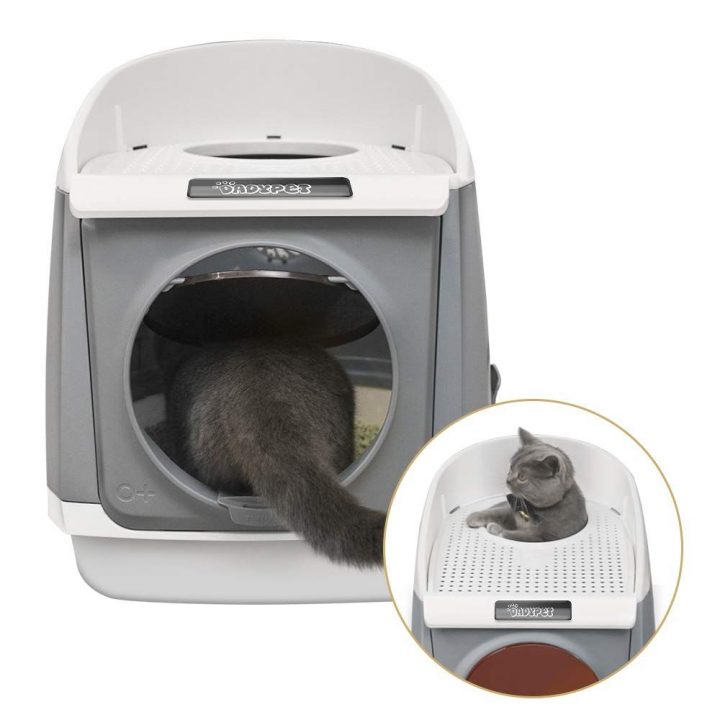 Dadypet Bac À Litière Pour Chats, Maison De Toilette Chat à Maison De Toilette Pour Chat Xxl