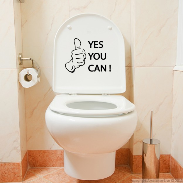 Déco : Quand L'Humour S'Invite Aux Toilettes | Deco-Ambiance concernant Aliment Pour Aller Au Toilette