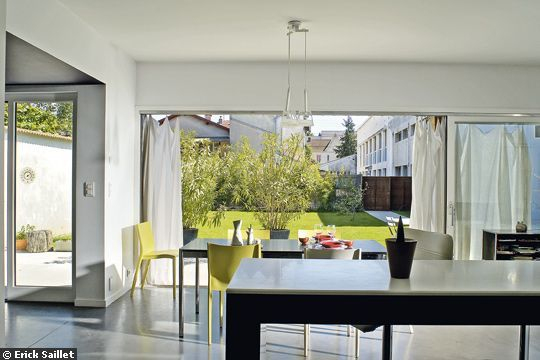 Deco Rideau Baie Vitree concernant Rideau Pour Baie Vitrée